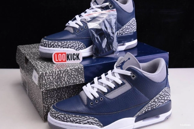 Rep MIDNIGHT 3 JORDAN AIR NAVYCT8532-401 0810